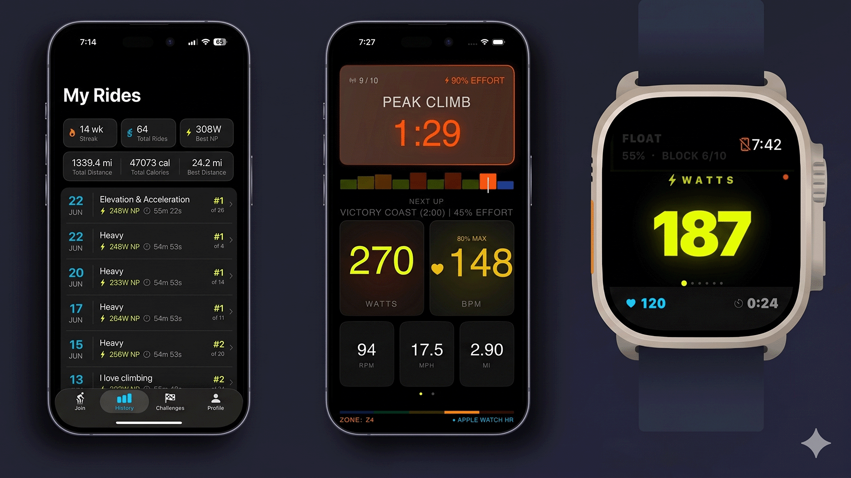 Latida iPhone and Apple Watch apps